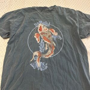 Super cool urban outfitters fish t shirt